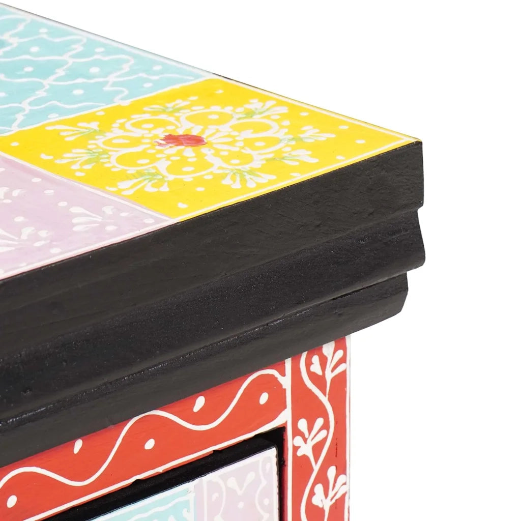 Armadio da Notte con cassetto Multicolore 40 x 30 x 28 cm 4017586