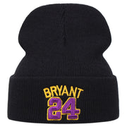 BRYANT Cappelli invernali caldi ricamati, neri