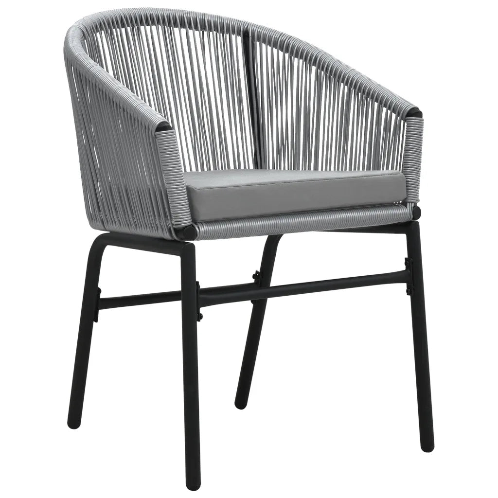 Set Mobili da Pranzo per Giardino 5 pz Antracite 3099234