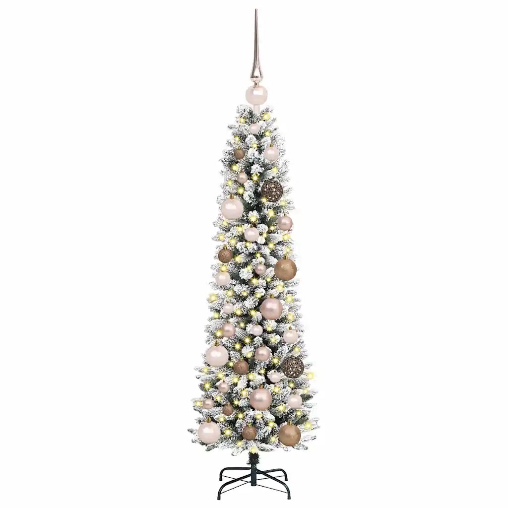 Albero di Natale artificiale con 150 LED Bianco 120 cm 3396079