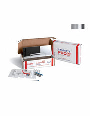 KIT SARA MONO TASTO TELAIO + PLACCA CM.33  Sp.1,2 Cromata     PUCCI