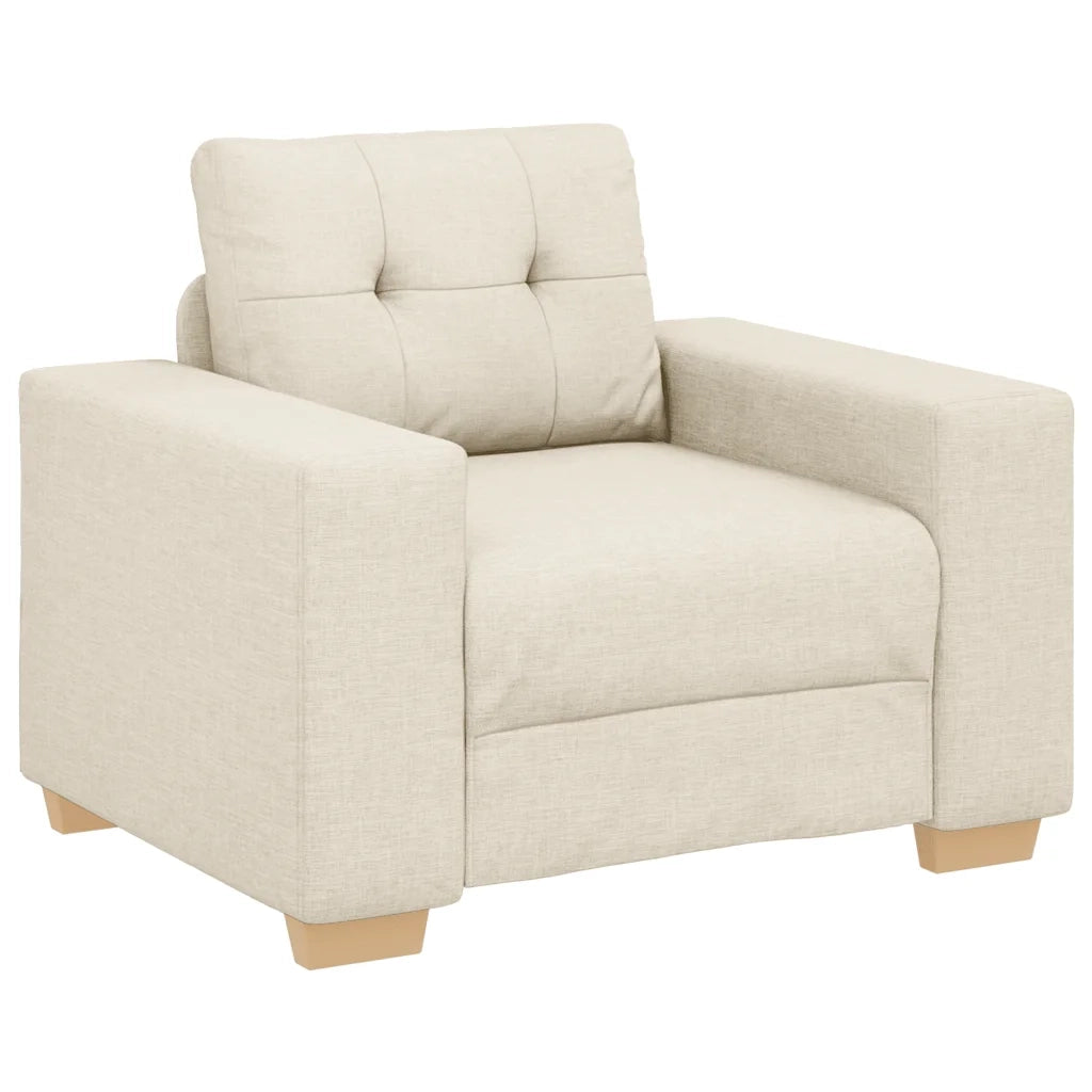 Poltrona in Lino 100x78x80 cm 4105067