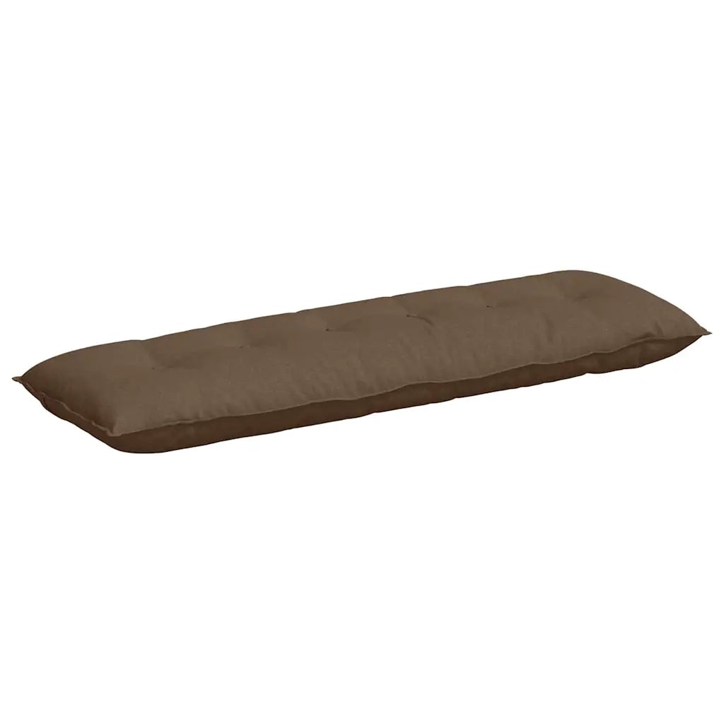 Cuscino per Schiena | Cuscino dorsale Marrone 160 x 19 x 50 cm Tessuto