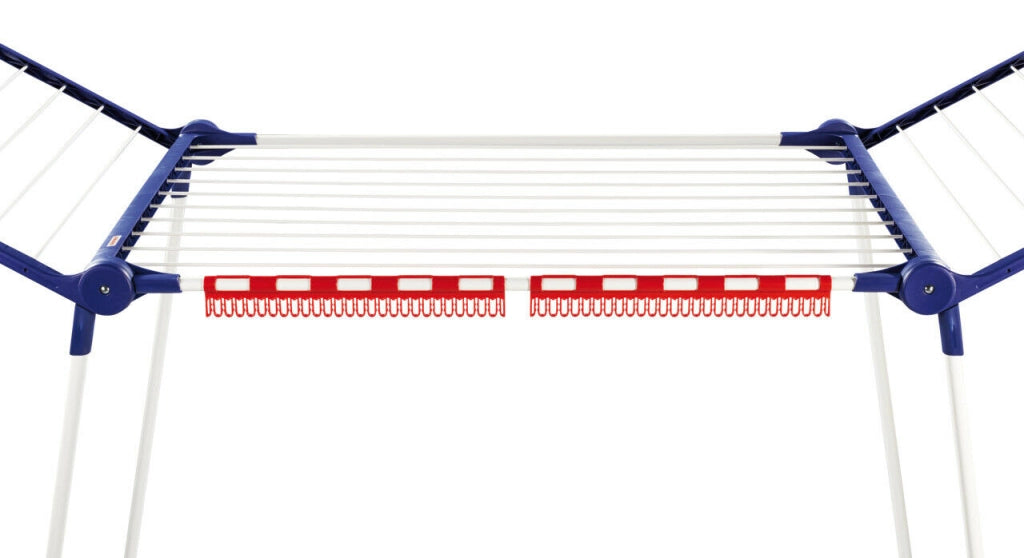 Stendibiancheria con Ruote 5 Supporti Stendipanni Stendino Pegasus 200 Leifheit