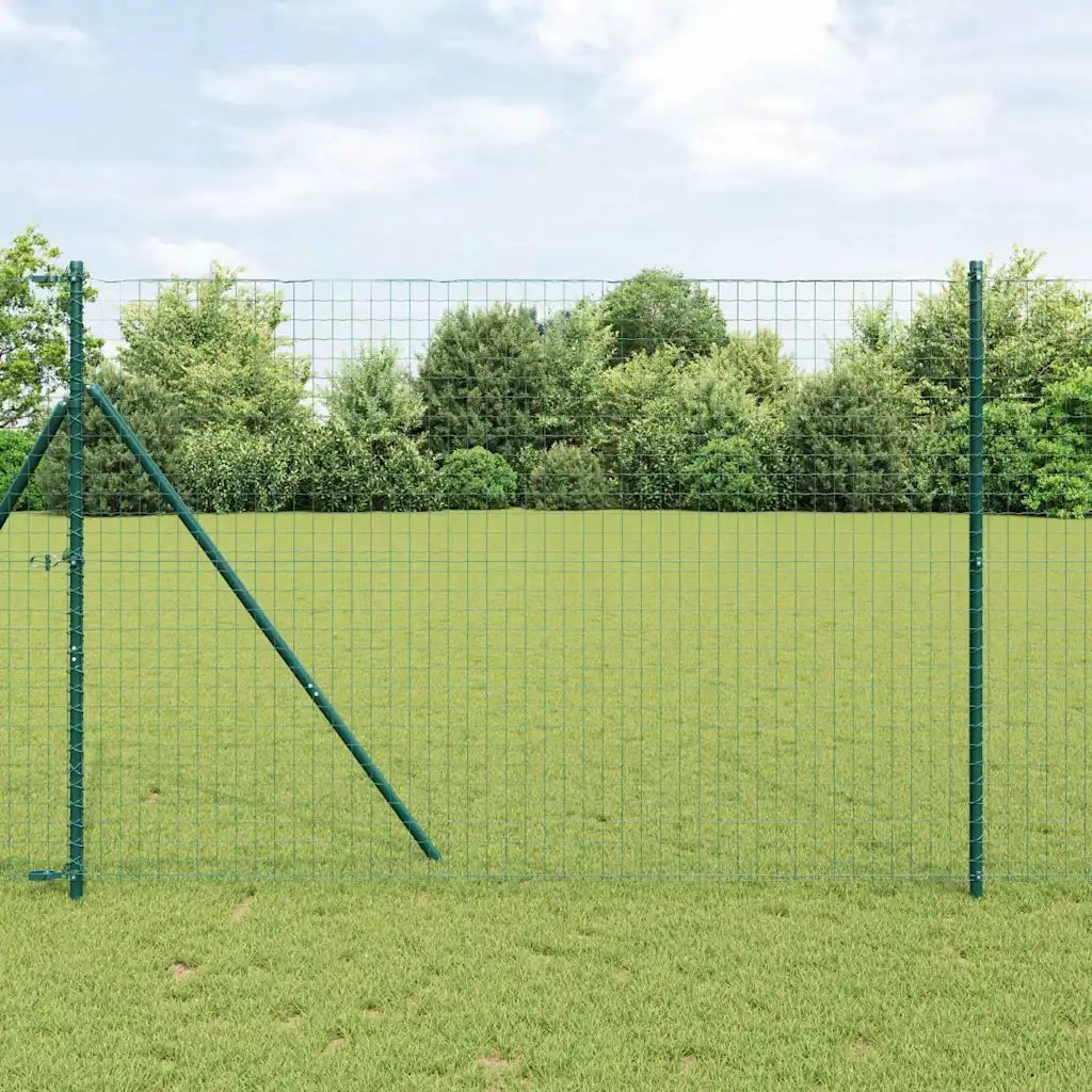 Palo della recinzione 52 pcs Verde 3,2 x 3,2 x 210 cm