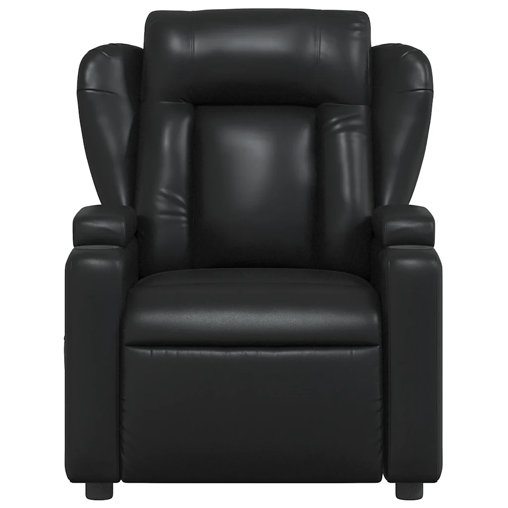 Poltrona Reclinabile Nera in Similpellecod mxl 107891