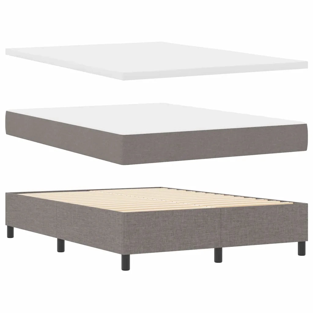 Letto a molle con materasso Talpa 140 x 190 cm Tessuto 3339389