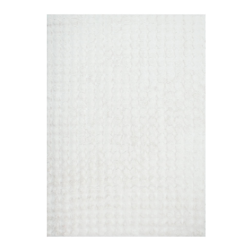 Tappeto da interno bubble bianco, bianco