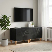 Mobile TV Nero Legno ingegnerizzato 896236