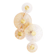 Applique ALLURE Maxlight 5 sfere vetro oro LED 25W 3000K
