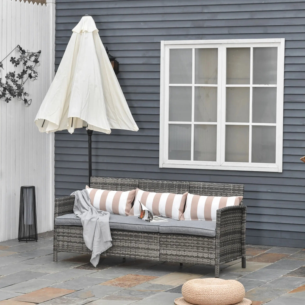 Divano da Giardino 3 Posti 173x68x78 cm  Reginald