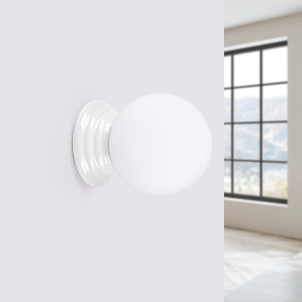Lampada a parete ZORI bianco IP44