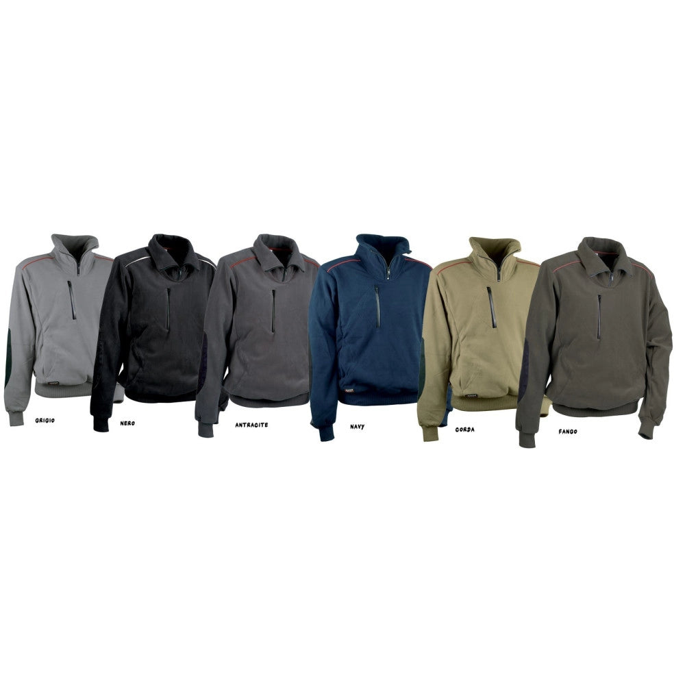 Trade Shop - Felpa Fast Cofra Abbigliamento Da Lavoro In Pile Anti Freddo Maglione Giacca - Navy   Xl