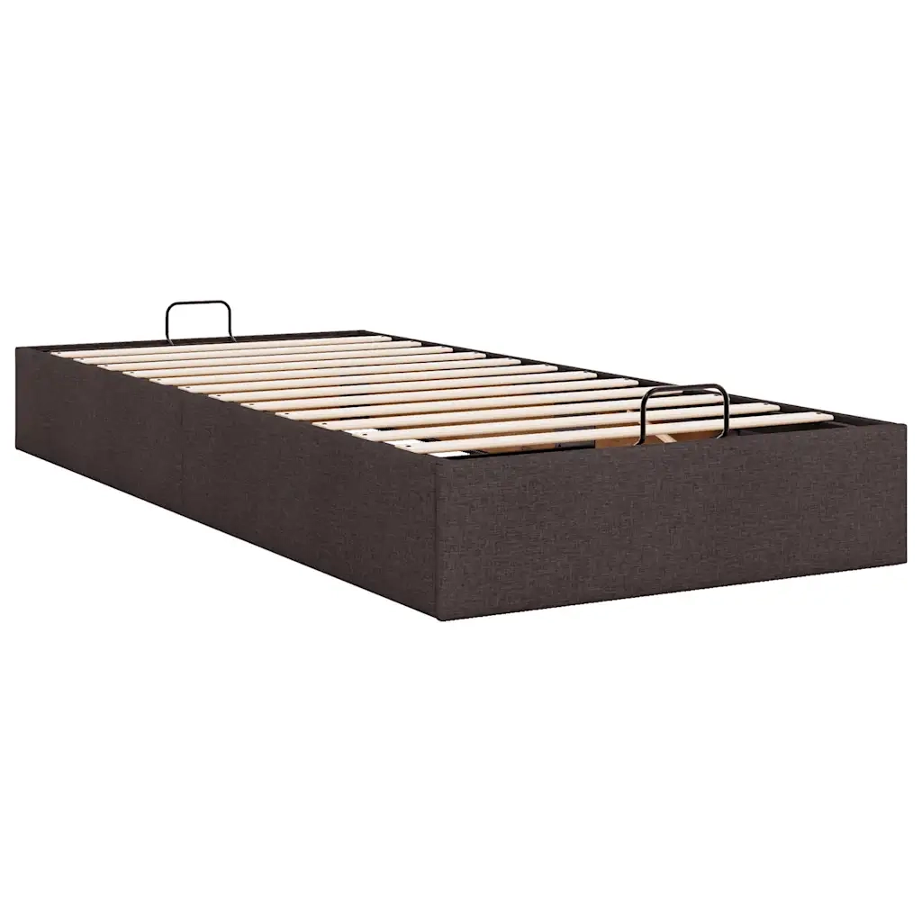 Struttura Letto Pouf senza Materasso 90x190 cm in Tessuto 3310843