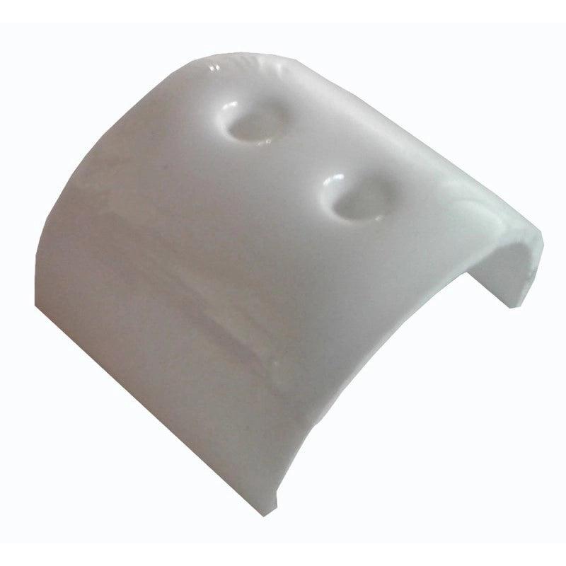 COPRIGIUNTA NERO PVC WHITE JOINT CAP