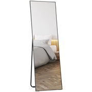 Specchio rettangolare a tutta altezza ¨C zephmum ¨C 50x160 cm nero