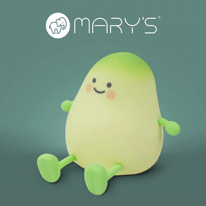 Mary's Lampada Notte Bambini Mango Verde LED 2,5W