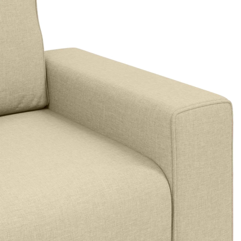 Divano-Sofa-Divanetto Crema 100 x 77 x 82 cm Tessuto