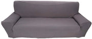 Coprisofà completo di stiro - 3 posti - Tessuto elastico - Protezione divano morbida - 7 colori a tinta unita - 92% Poliester/8% Spandex - Copertura divano