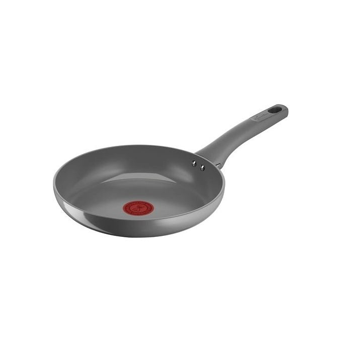 Lagostina 010274040128 Risorsa Padella Antiaderente Ceramica Goceram 28 cm Thermo Signal Multiuso colore Grigio