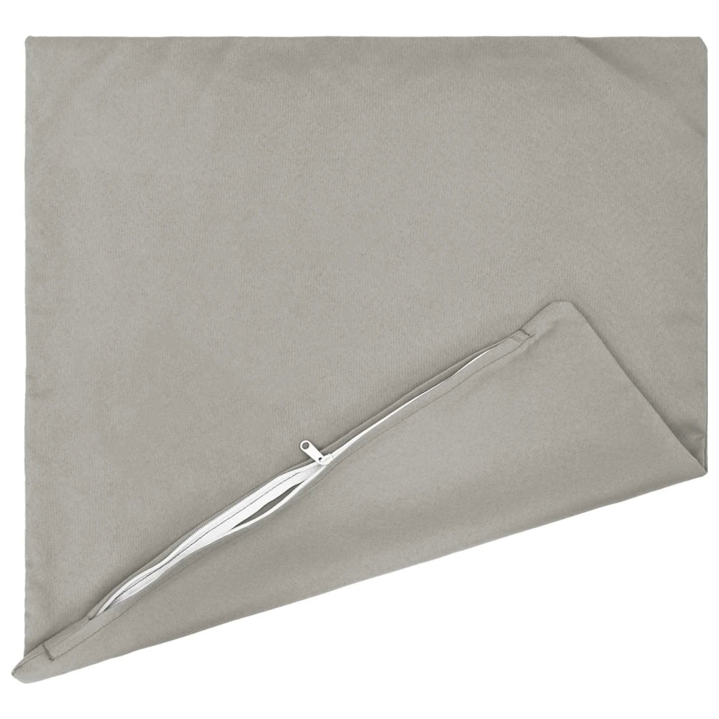 Federa 6 pcs HEERLEN Grigio 80 x 80 cm Poliestere 913666