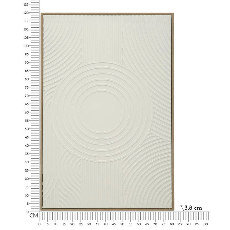 Dipinto Su Tela Semplicity Con Cornice -a- cm 80x3,8x120