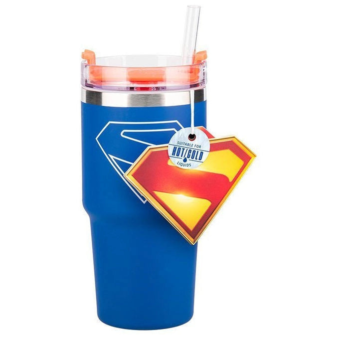 Paladone Products PP14870SMT Bicchiere da Viaggio Superman Theatrical Gamer in Plastica