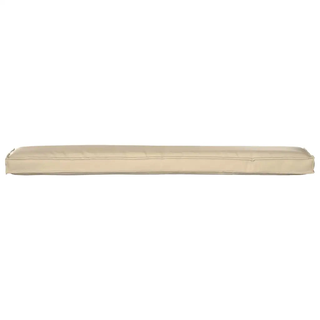 Cuscino per pallet Beige 200 x 40 x 8 cm Tessuto Oxford 42001681