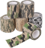 Tape da camuffamento autoadesivo elastico per attività all'aperto - set da 6 rotoli