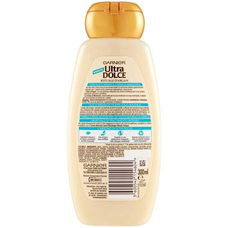 ULTRA DOLCE SHAMPOO RITUALE ALL'ARGAN 300ML