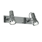BARRA 2 SPOT CADILLAC E14 32XH16CM CROMO