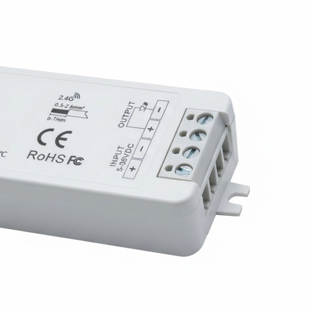 Centralina push dimmer 5-36V DC 8A controller RF 3CH con telecomando per dimmerare faretti lampade LED