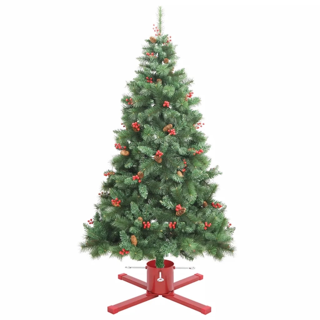 Supporto per Albero di Natale Rosso 61x61x15,5 cm 4018976
