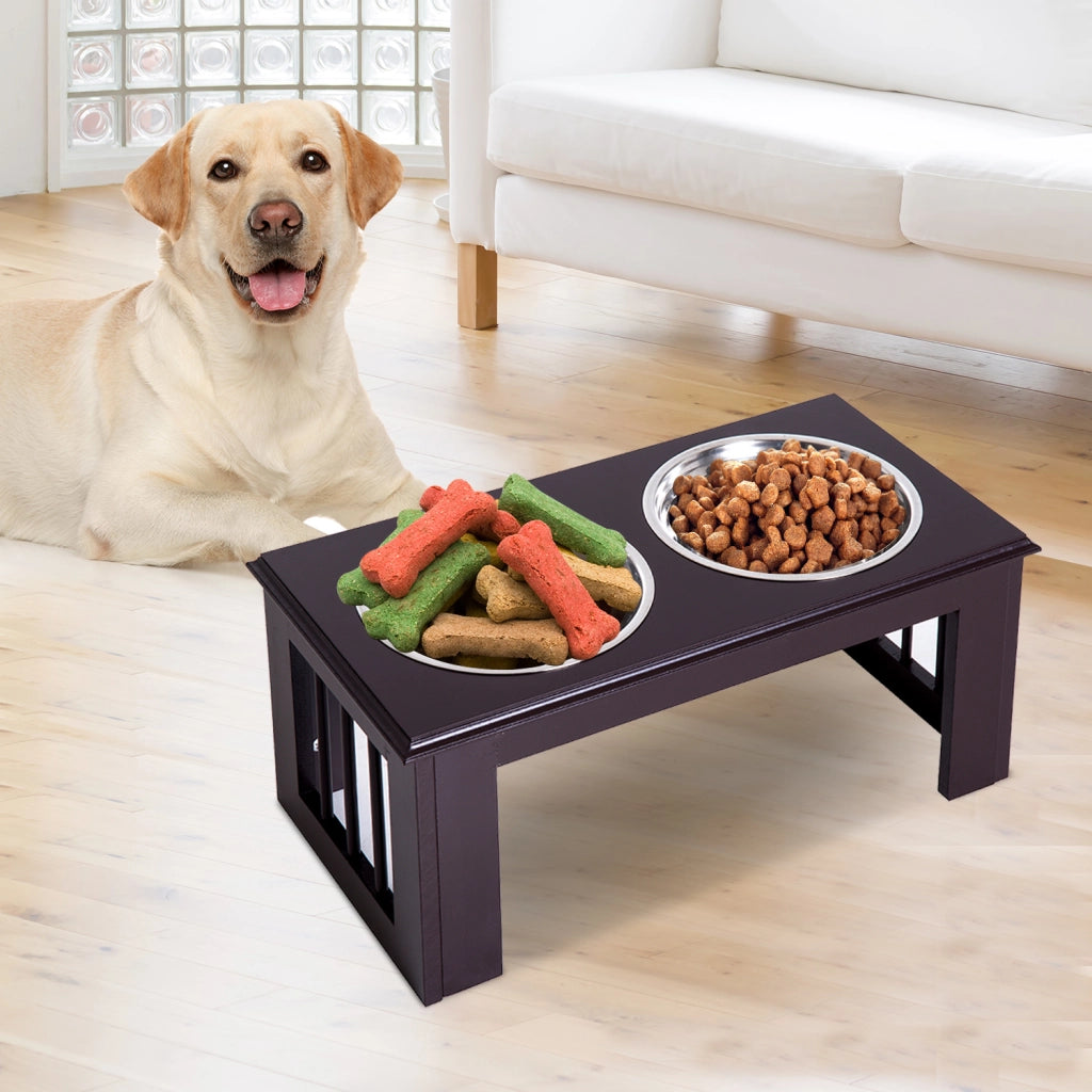 Ciotola per Cane Antiscivolo ¨C Minimal ¨C Grigio 58.4x30.5x25.4cm 2L