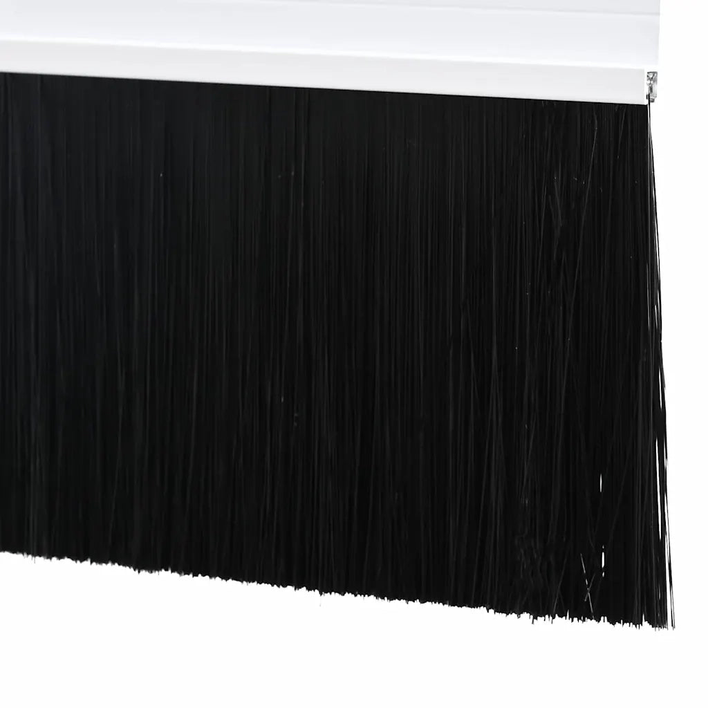 Spazzole per porte a vite 2 pcs Bianco 100 cm Lega di alluminio 42019537