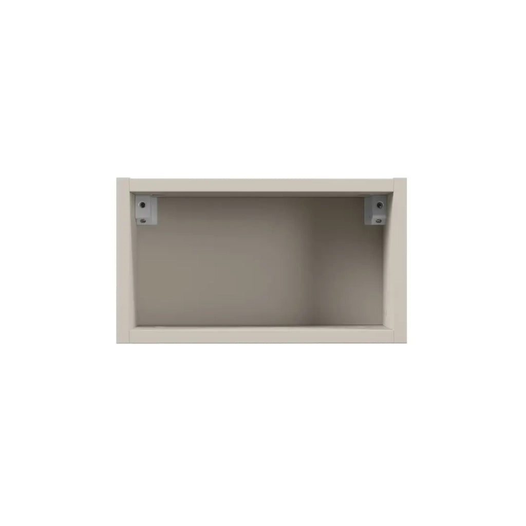 Mobile da arredamento BRAZZA – Scaffale a muro aperto – Colore marrone congo – 35 cm – Da appendere