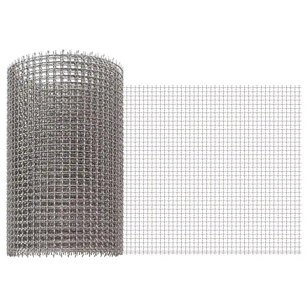 Rete per schermatura 20 x 1000 cm 3 Mesh Argento 42039628