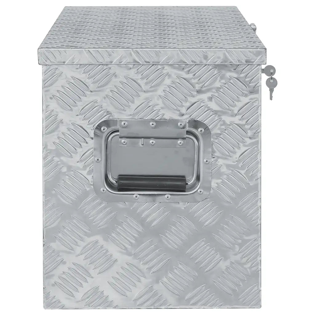 Cassetta in Alluminio 90,5x35x40 cm Argento cod mxl 13453