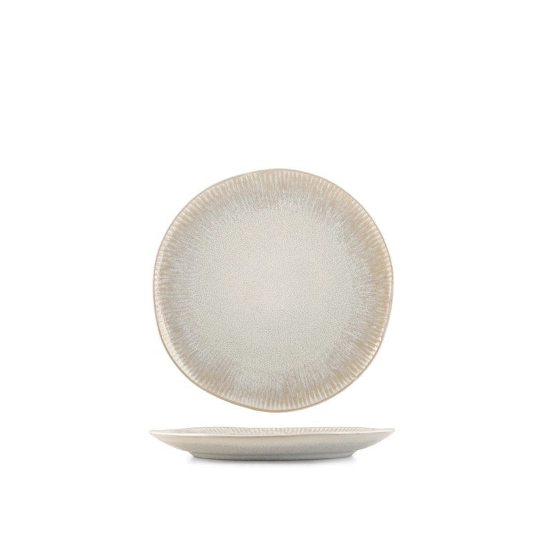 Piatto frutta Yucatan bianco ø 21 cm