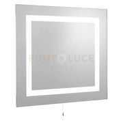 Specchio rettangolare LED per bagno - Vetro specchiato, IP44