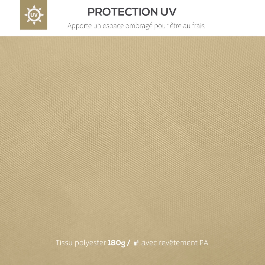 Tenda da Giardino 3x3 m ¨C Minimal ¨C Beige