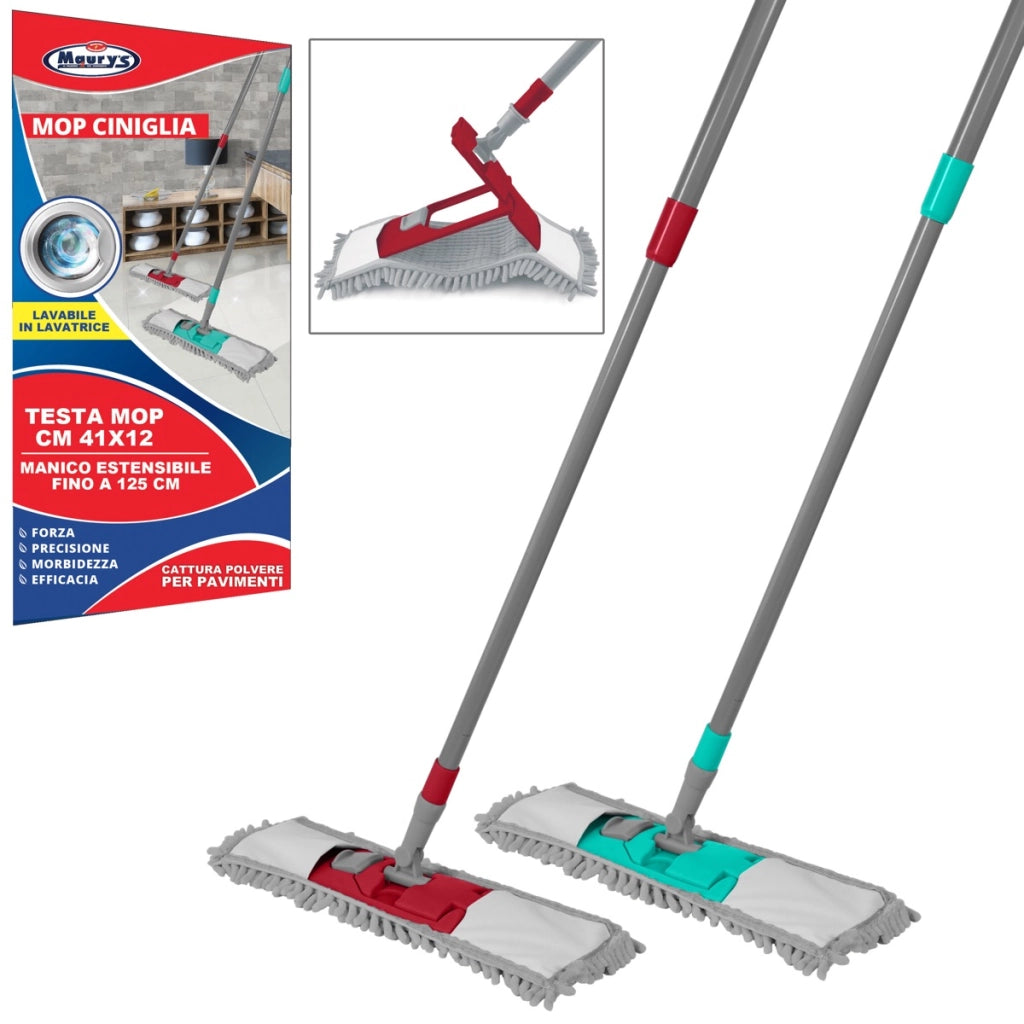MAURY'S MOP PAVIMENTI CINIGLIA CON MANICO