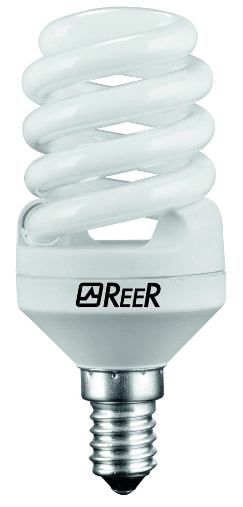 Reer LAMPADA RISPARMIO ENER. MICRO E-LITE Spirale E14-calda 11W-532 lumen