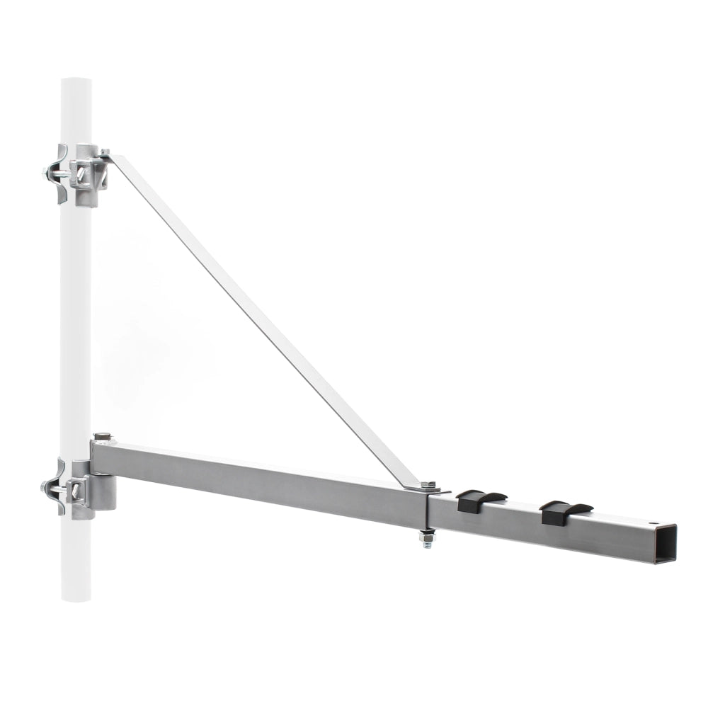 Supporto a bandiera per paranco 600kg 110cm braccio girevole