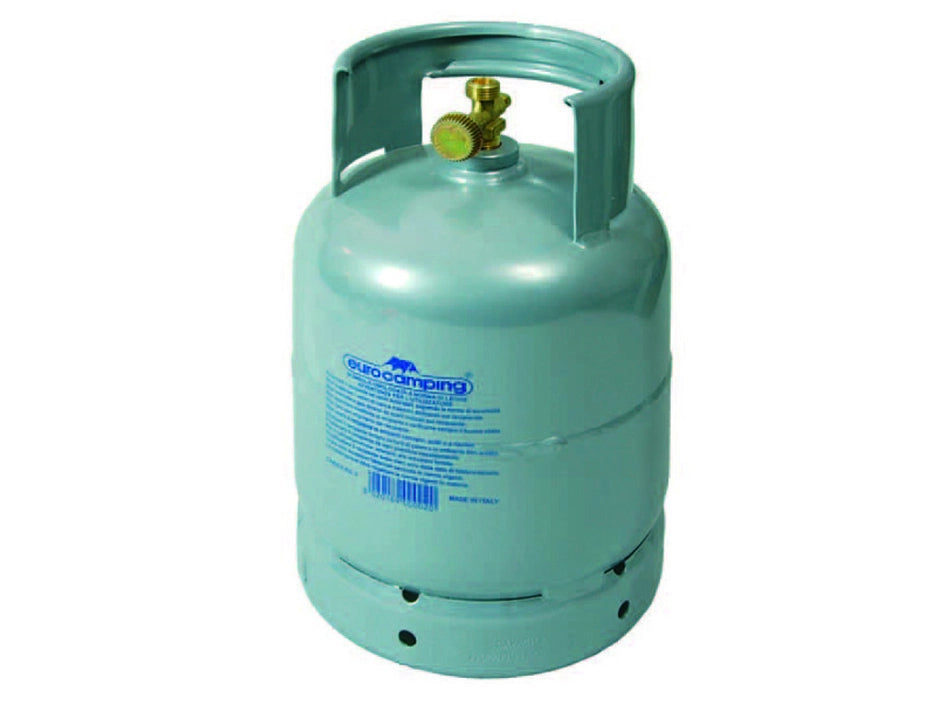BOMBOLA PER GAS GPL RICARICABILE  Kg.1  capienza lt.2,5  ø cm.17x33h.