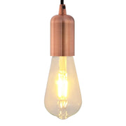 Portalampade 2 pz Rosso Bronzo E27 4106529