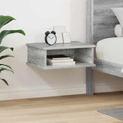 Comodino Grigio Sonoma 40 x 31 x 15 cm Legno multistrato 891114