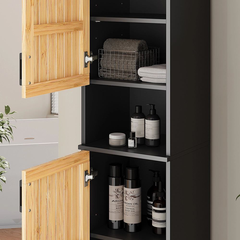 Vicco Set di mobili da bagno Bambù 3 parti