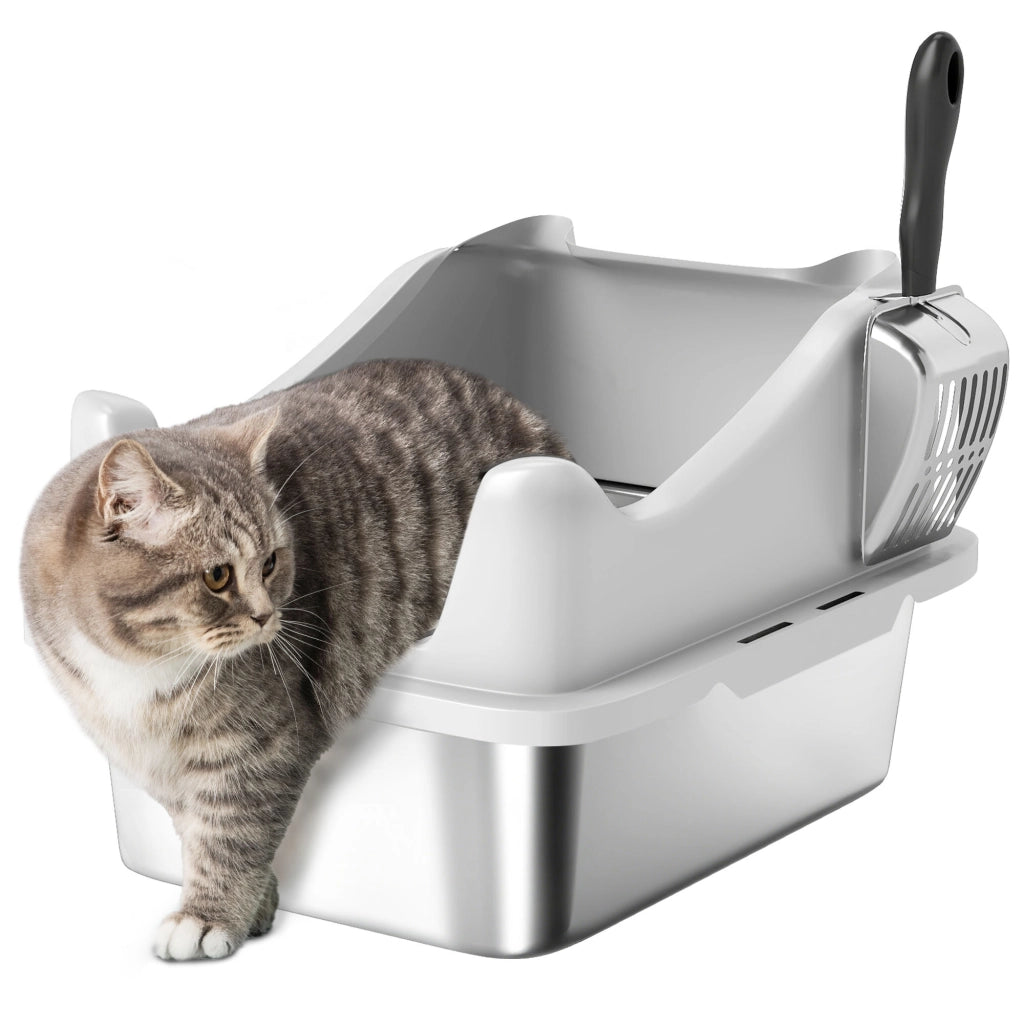 Casetta igienica per gatti ¨C Minimal ¨C Grigio 43.1x33.2x25.4 cm