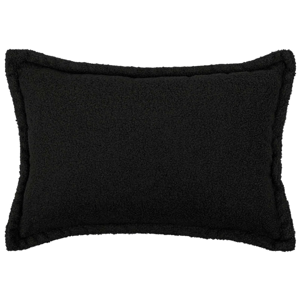 Federa 2 pcs HOUTEN Nero 30 x 50 cm Bouclé 916163